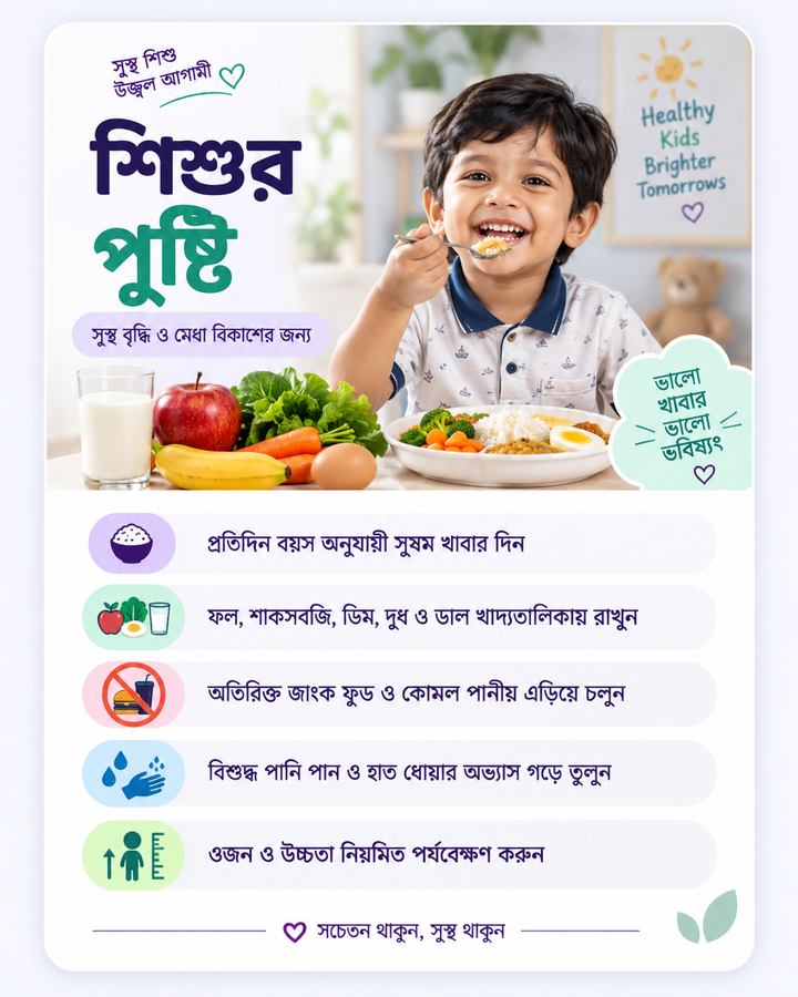 শিশুর পুষ্টি