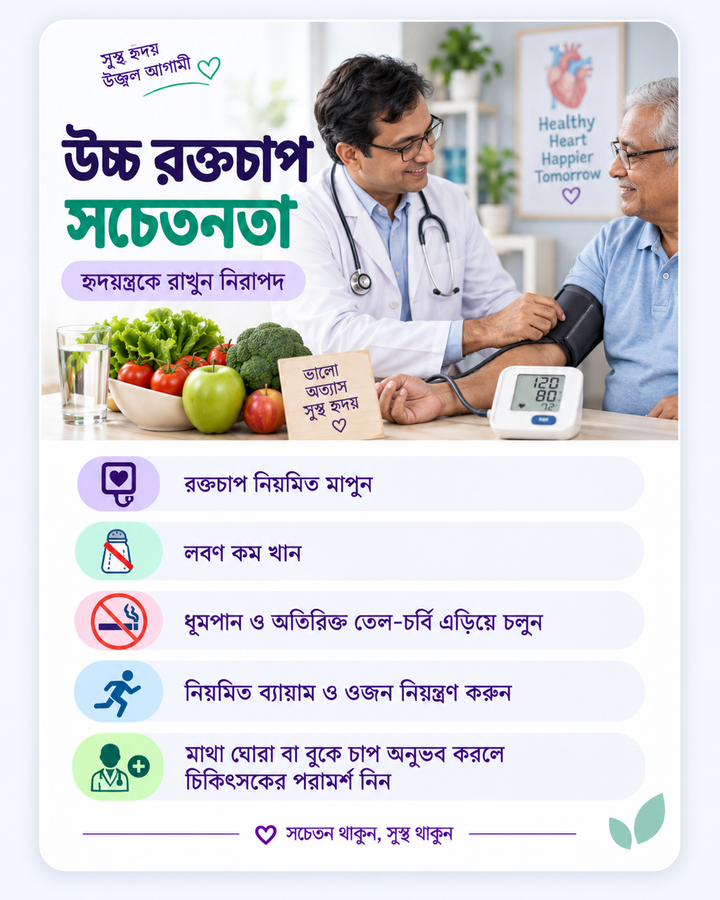 উচ্চ রক্তচাপ সচেতনতা