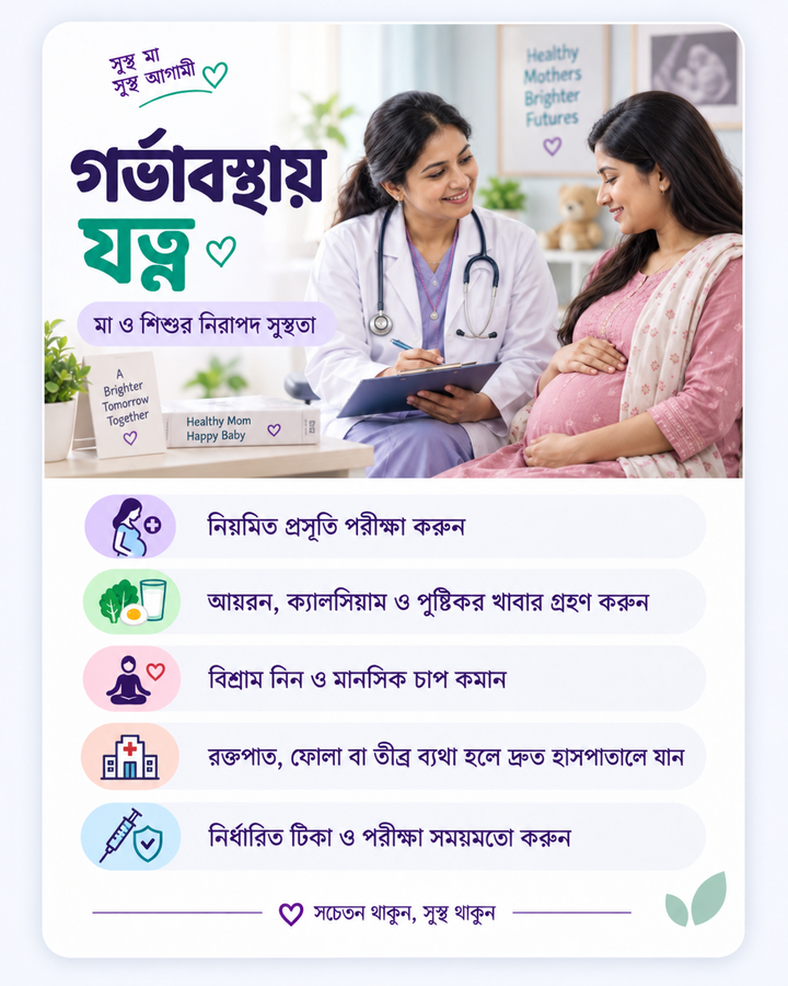 গর্ভাবস্থায় যত্ন